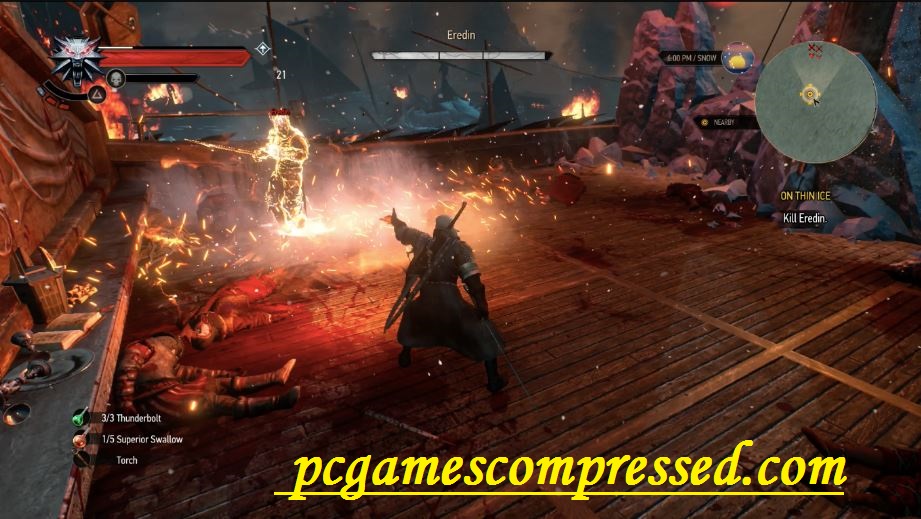 The Witcher 3 Wild Hunt Highly Compressed Gameplay