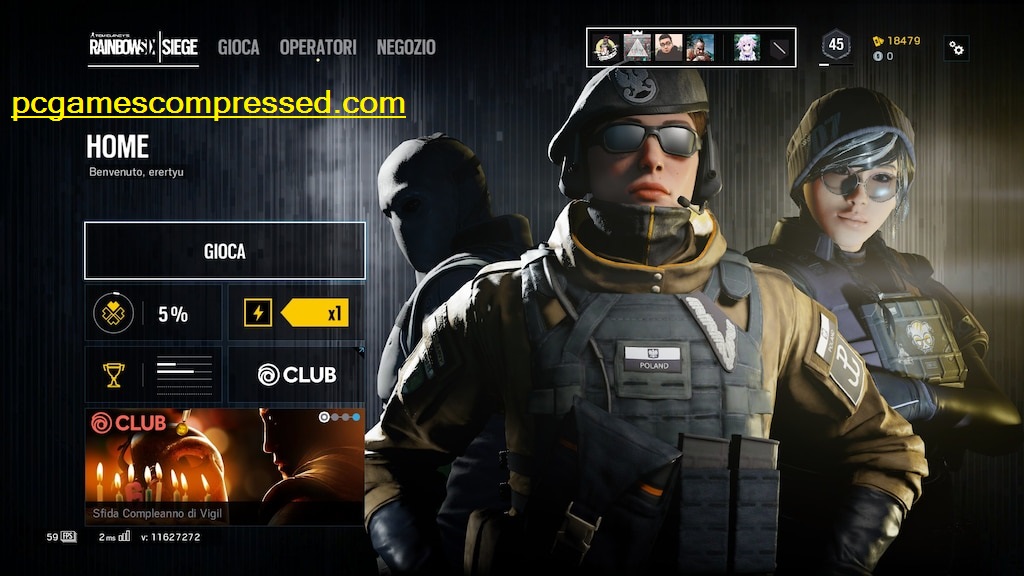 Tom Clancy's Rainbow Six Siege for PC