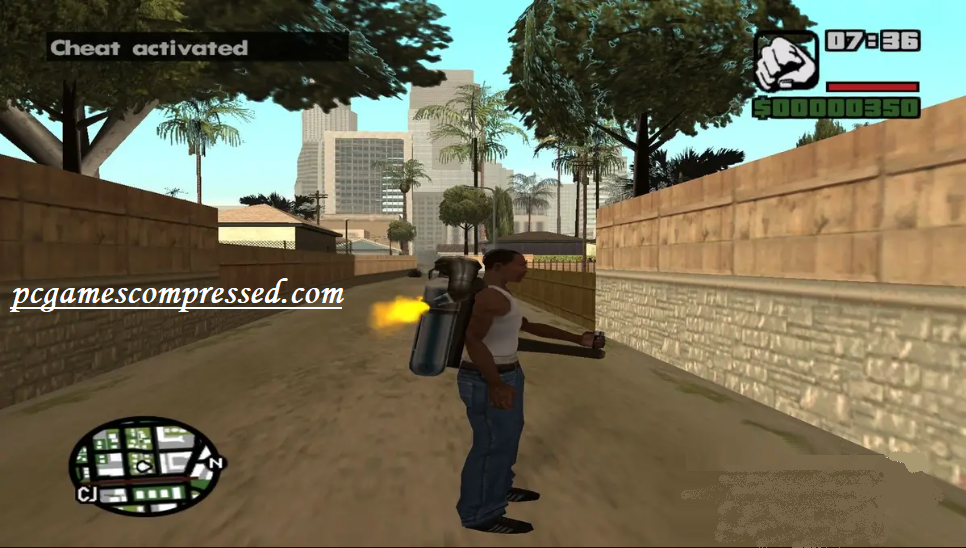 GTA San Andreas Cheat Codes for PC