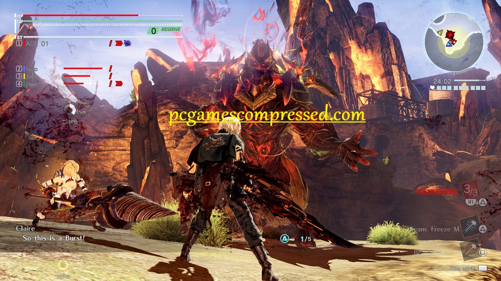 God Eater 3 Gameplay