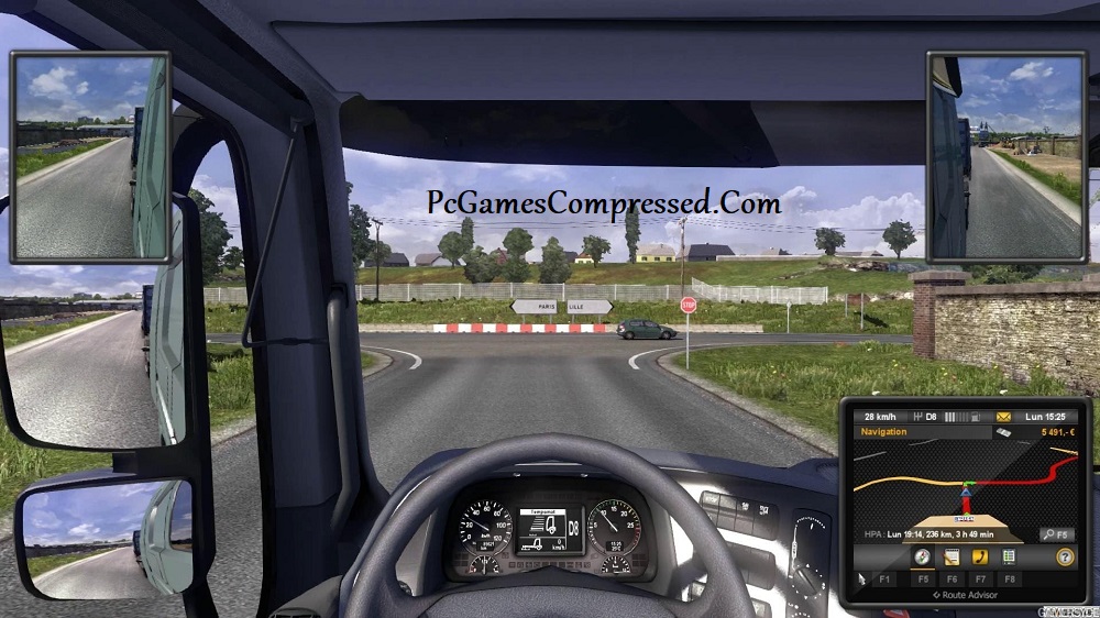 Euro Truck Simulator 2 Gameplay