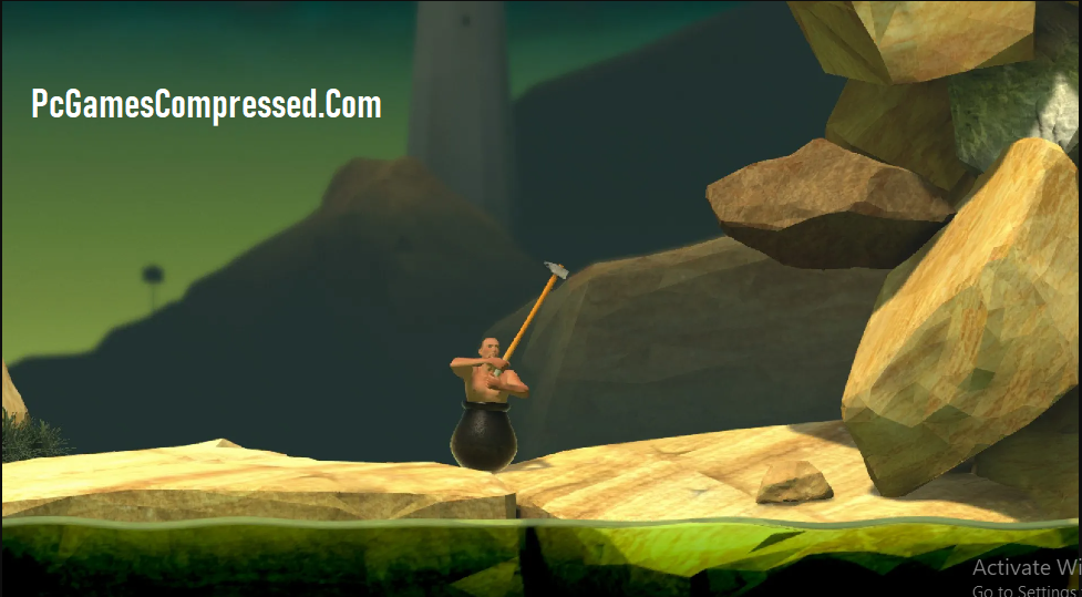 Getting Over It with Bennett Foddy Gameplay