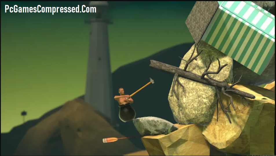 Getting Over It with Bennett Foddy Gameplay