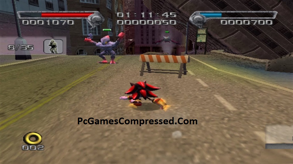 Shadow the Hedgehog Gameplay