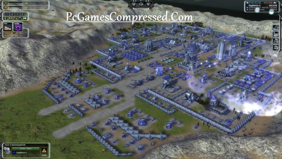 Supreme Commander Forged Alliance Gameplay