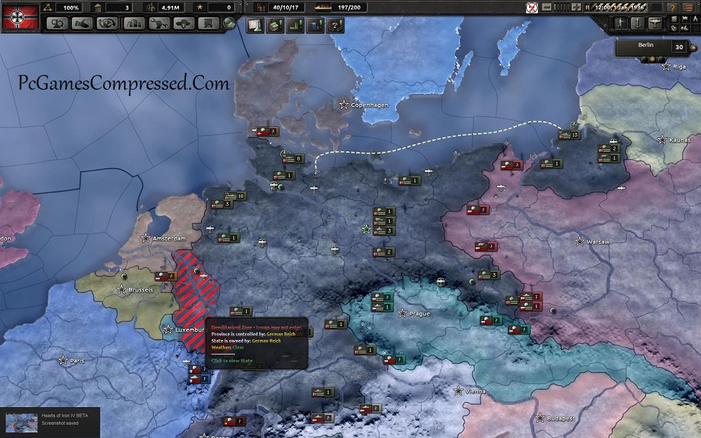 Hearts of Iron IV Gameplay