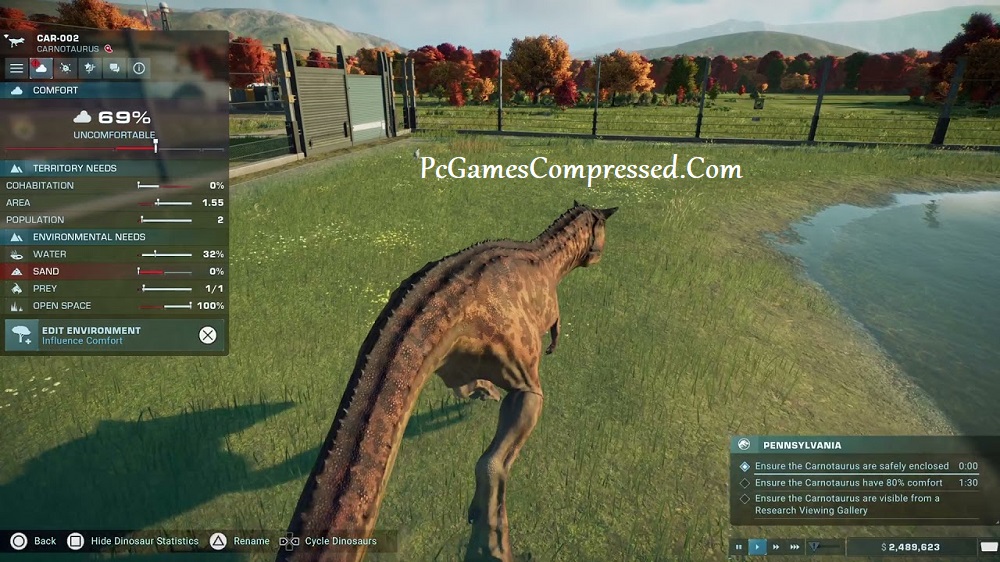 Jurassic World Evolution 2 Gameplay