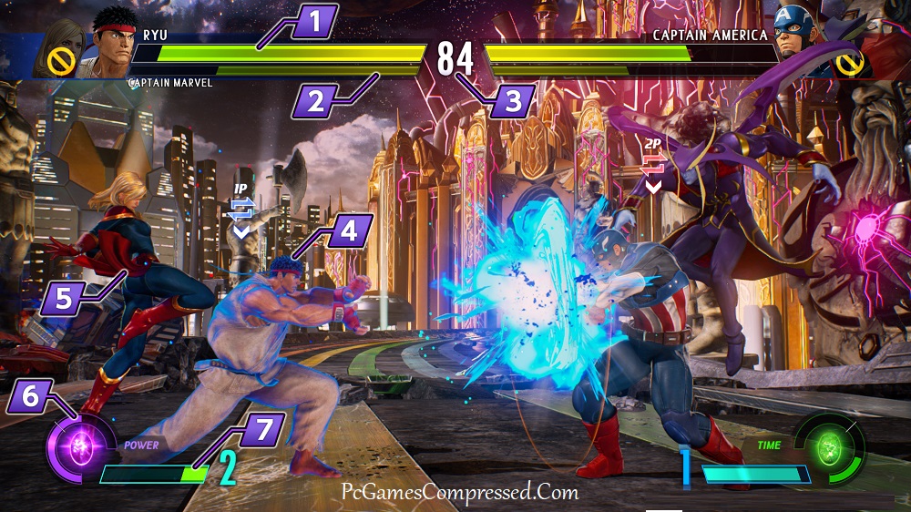 Marvel vs. Capcom Infinite Gameplay