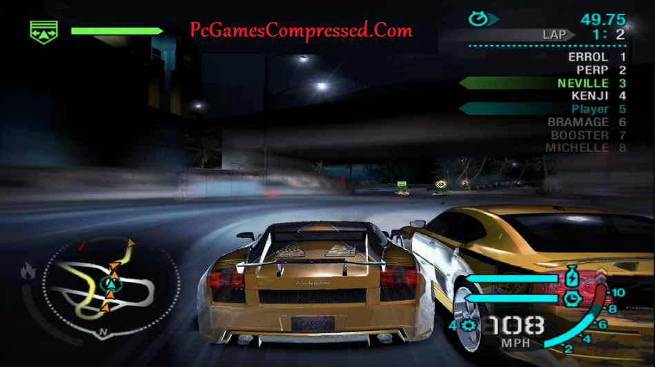 Need for Speed Carbon Gameplay