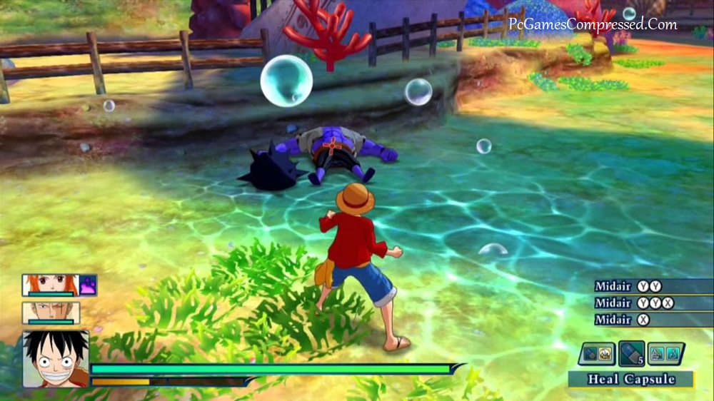 One Piece Unlimited World Red Gameplay