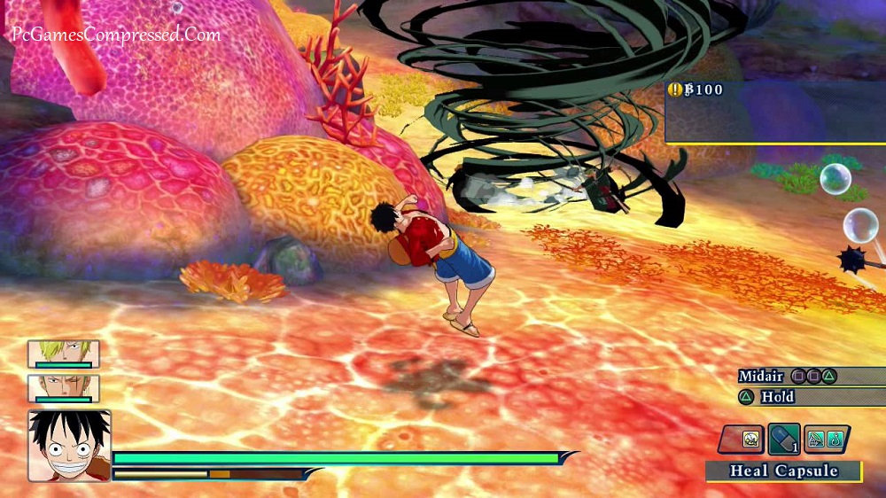 One Piece Unlimited World Red Gameplay