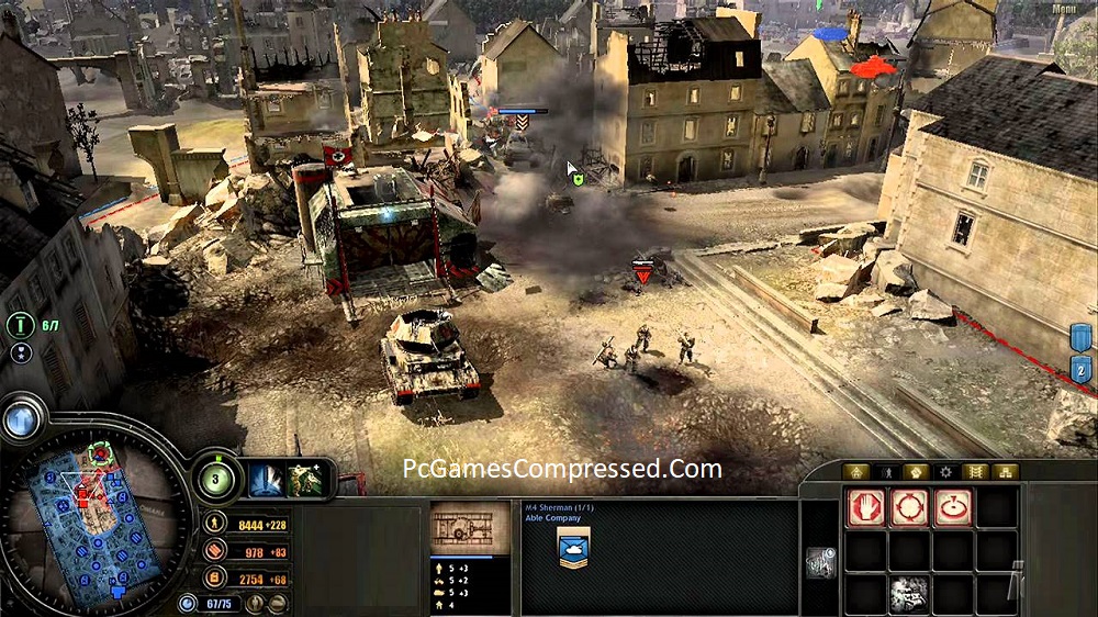 Company of Heroes Gameplay