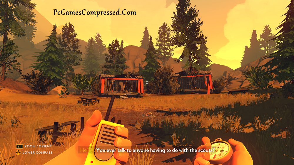 Firewatch Gameplay