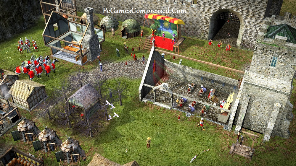 Stronghold 2 Gameplay