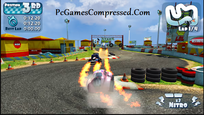 Mini Motor Racing X Gameplay